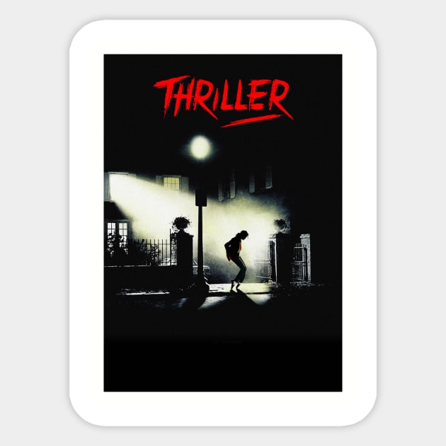 Thriller Sticker by adslibitum